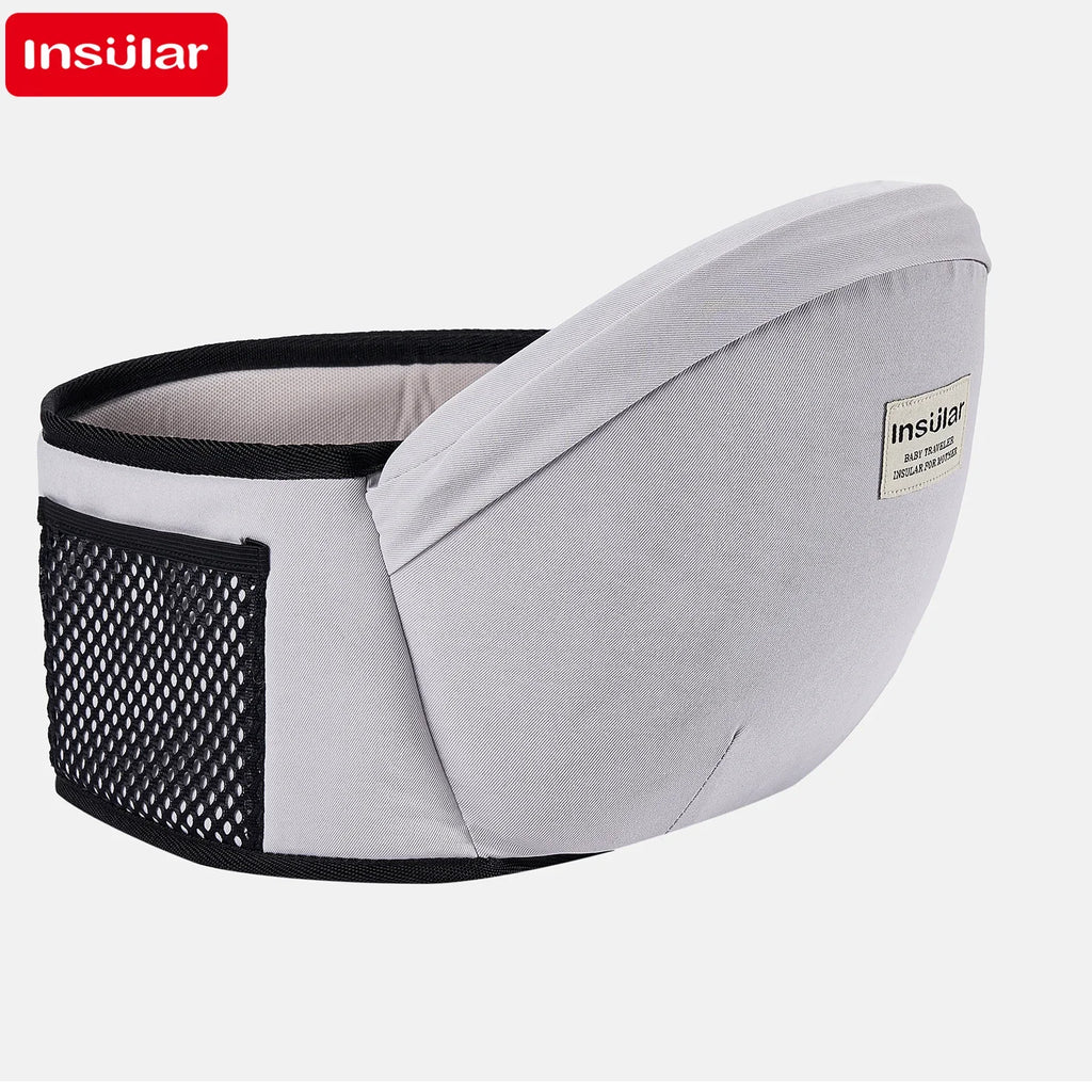 Adjustable Front-Facing Baby Carrier Waist Stool with Hip Seat, Belt for Kids, Infant Walkers, Sling Hold, Waist Belt Backpack