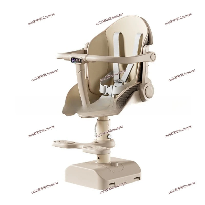 Electric Vehicle, Child Shock-absorbing Seat, Front Baby Seat, Scooter, Child Safety and Stability, Five-point Seat Belt