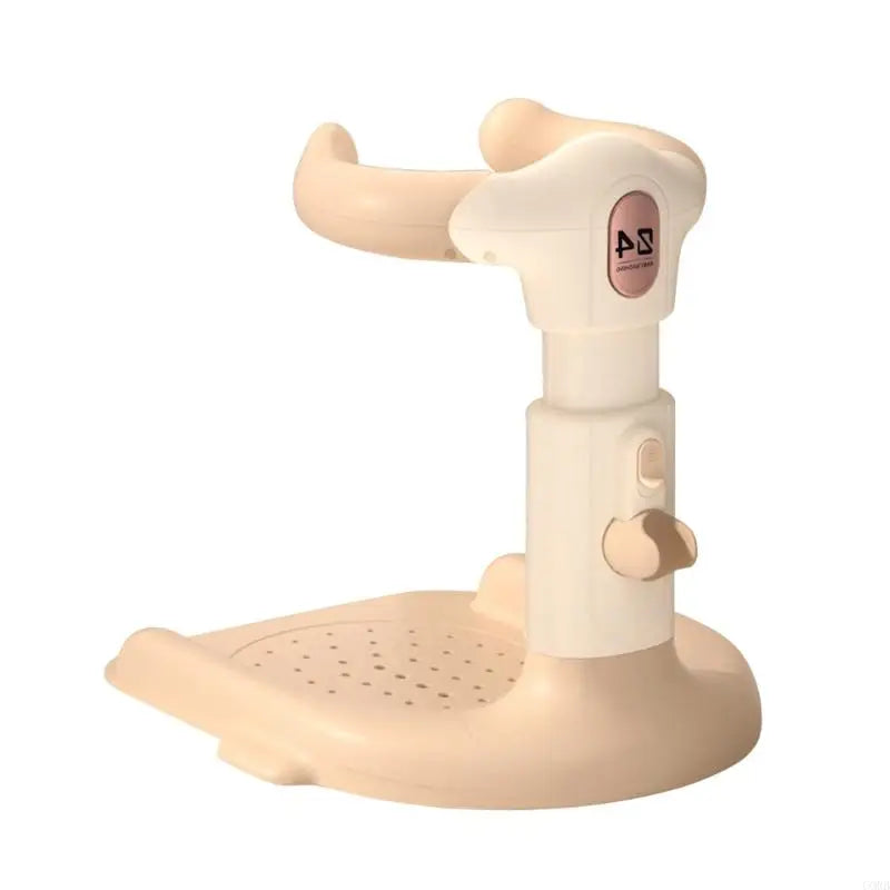 CORB Portable Infant Bath Stand With Quick Drain Hole Secure Base Space Saving Design For Small Bathroom Travel Friendly