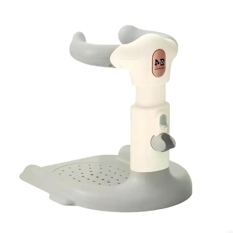 CORB Portable Infant Bath Stand With Quick Drain Hole Secure Base Space Saving Design For Small Bathroom Travel Friendly